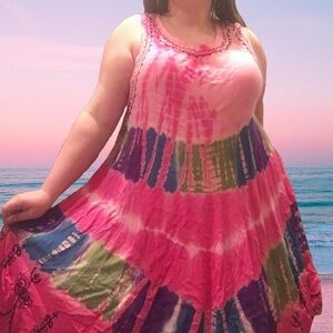 CYN by Cynthia Mehra Sleeveless Swing Dress